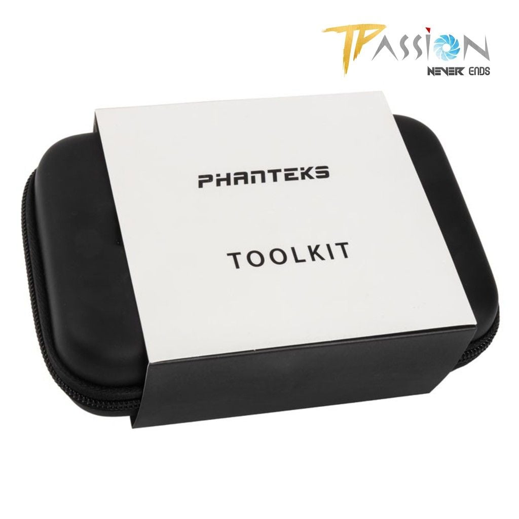Bộ dụng cụ tua vít Phanteks 16 Piece Computer Tool Kit - Dụng cụ mở máy tính, quạt, ổ cứng, water pumps, water blocks