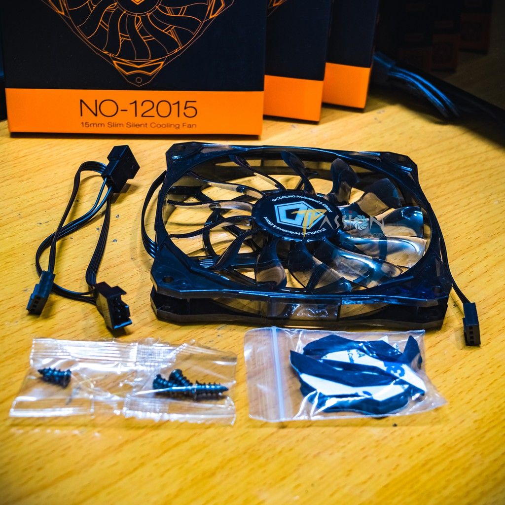 Quạt Fan Case 12cm ID-Cooling NO-12015 Super Slim Fan, PWM
