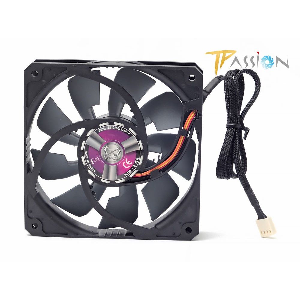 Quạt tản nhiệt fan case 12cm Scythe GRAND FLEX PWM