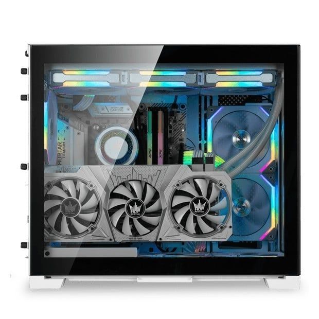 Bộ kit giá dựng VGA Lian Li O11DMINI-1 Vertical GPU Bracket KIT PCIE Gen 4.0 Black White - Chính hãng, case O11 MINI