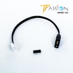 Dây chuyển cổng 4 Pin | 6 Pin Hub Coolmoon ra cổng LED 5v 3 Pin ARGB - Đồng bộ LED 5v vào hub Coolmoon, 4 pin khuyết