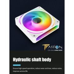 Quạt tản nhiệt 12cm JUNGLE LEOPARD PRISM Gen 5 INFINITY LED GƯƠNG VÔ CỰC ARGB 5V 3PIN- 2000RPM, PWM, Lian Li fan case PC