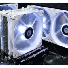 Quạt Fan Case 12cm ID-Cooling XF-12025-SW LED Trắng