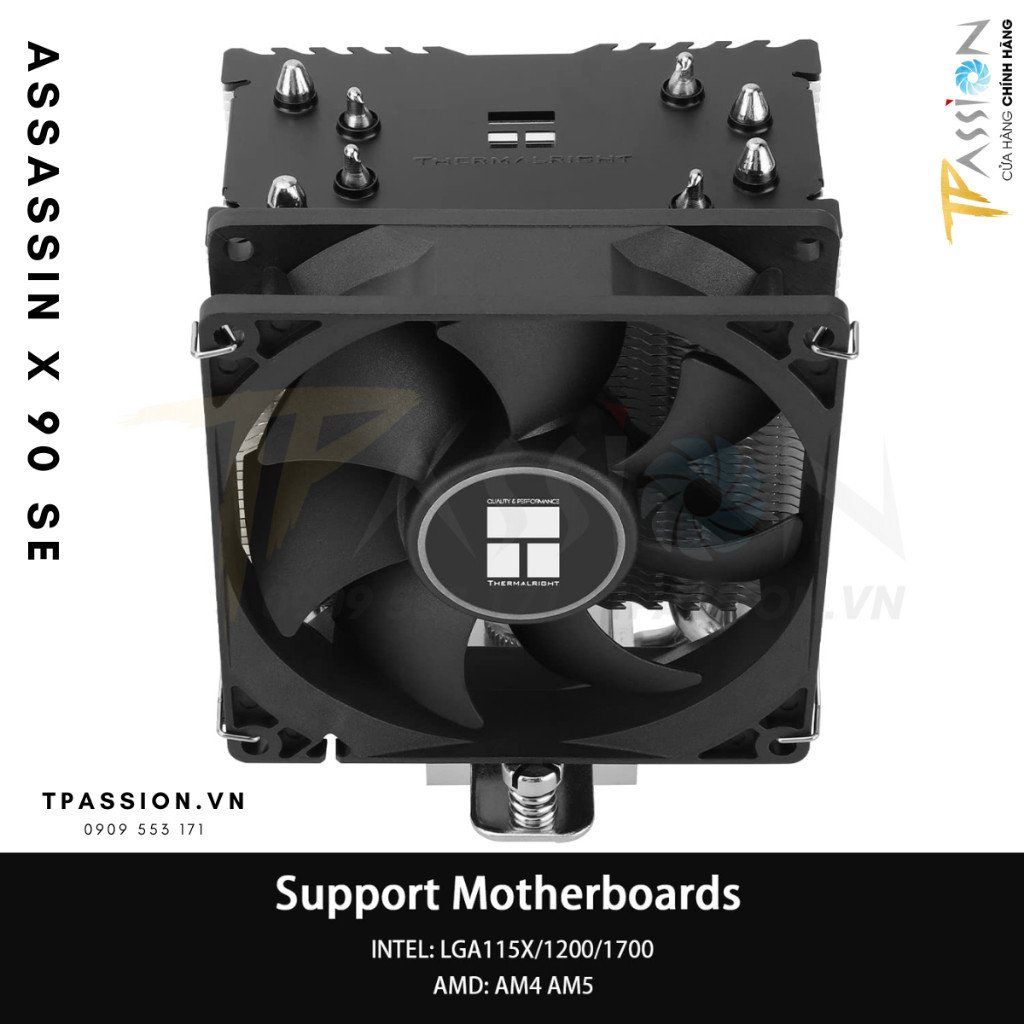 Tản nhiệt khí CPU Thermalright ASSASSIN KING 90 - AK90 / ASSASSIN X 90 SE - AX90 SE