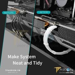 Dây Nguồn Bọc Lưới Nối Dài VGA PCIe 5.0 TEUCER - GPU RTX 3090ti/4090/4080/4070, 12 + 4 pin 12VHPWR 600W, chuẩn 16AWG