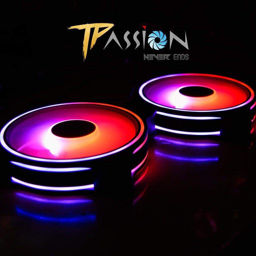 Bộ 3 quạt Fan Case 12cm Cooler Master MF120 HALO ARGB 3 in 1