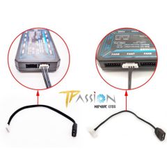 Dây chuyển cổng 4 Pin | 6 Pin Hub Coolmoon ra cổng LED ARGB 3 Pin 5V
