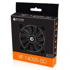 Quạt fan case 14cm ID-Cooling XF-14025-SD - Chính hãng, Quạt tản nhiệt Radiator XF 14025 điều tốc 4Pin PWM, sức gió cao