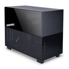 Vỏ case máy tính Lian Li Q58 Black kèm dây Riser VGA PCIe 4.0 - Q58X4