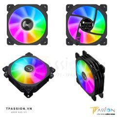 Quạt Fan Case 9cm JONSBO FR - 925 ARGB LED - Chính hãng, tản nhiệt tốc 2300RPM, PWM, 90mm LED 5V sync main/hub | FR925
