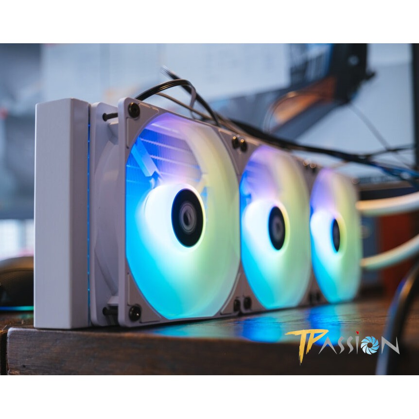 Tản nước AIO CPU ID-Cooling ZOOMFLOW 360XT ARGB ĐEN TRẮNG SNOW EDITI