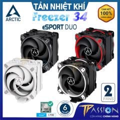 Tản nhiệt khí CPU ARCTIC FREEZER Freezer 34 eSports DUO | RED