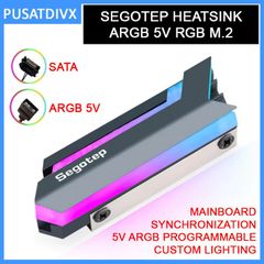 Tản nhiệt SSD M2 2280 Segotep LED ARGB