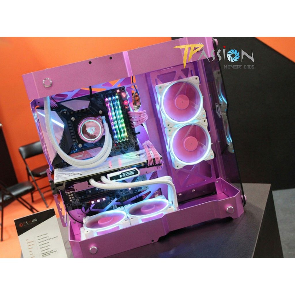 Quạt Fan Case 12cm ID-Cooling ZF-12025-PINK LED ARGB