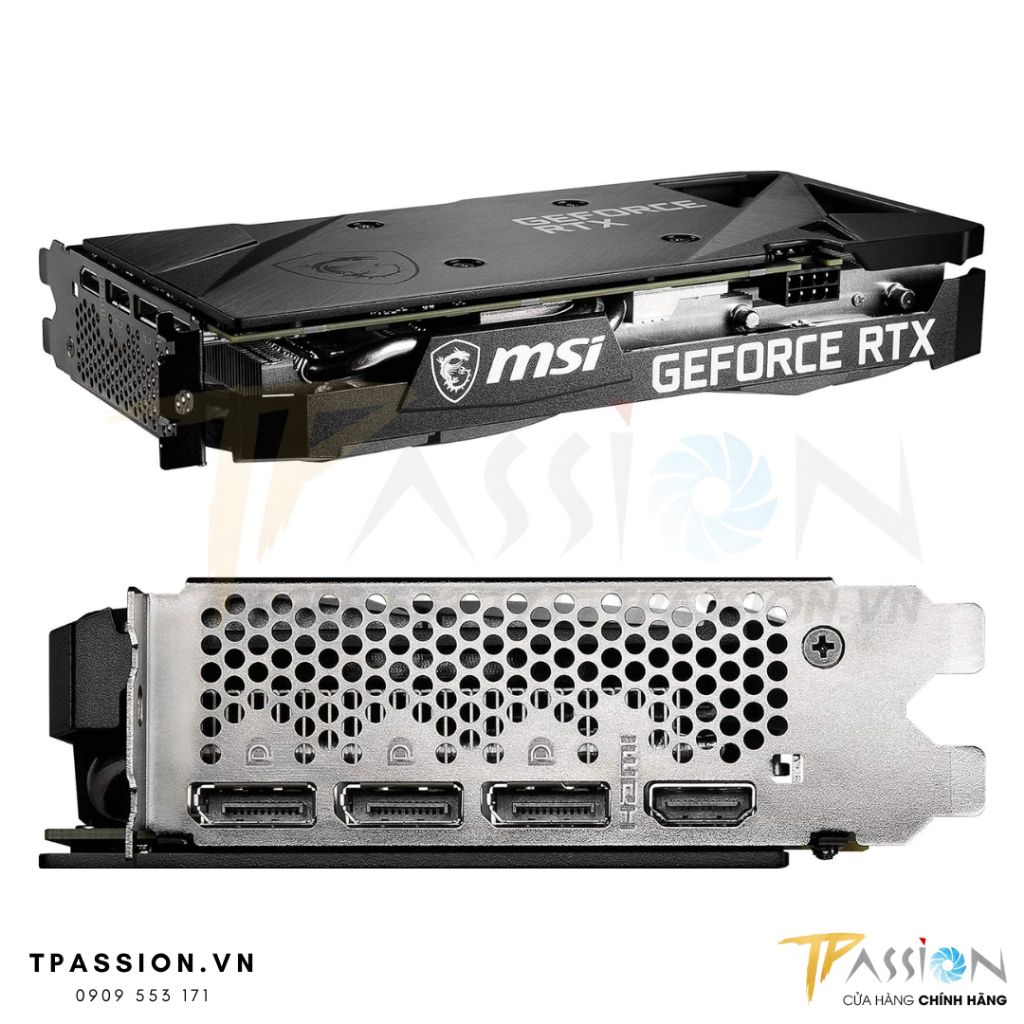 VGA Card màn hình MSI RTX 3060 12GB GDDR6 VENTUS 2X OC - Chính hãng BH 36 tháng, GPU