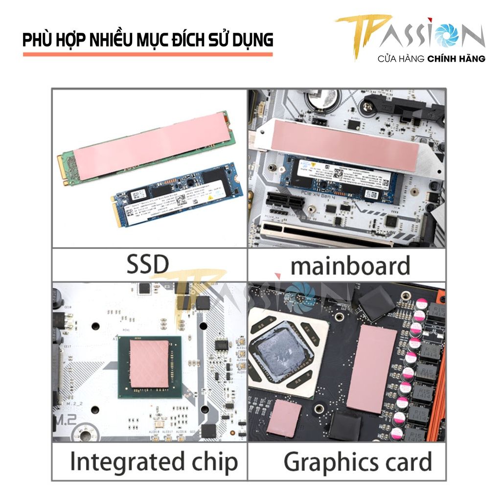 Miếng dán tản nhiệt ThermalRight VALOR ODIN Thermal Pad 15W/mk 95x50mm