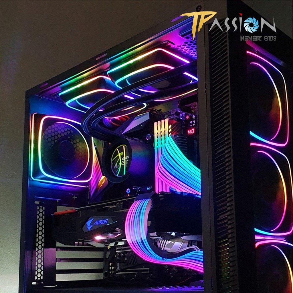 Dây nguồn nối dài LIAN LI Strimer Plus V2 thế hệ thứ 2 LED ARGB 24Pin, 2x8Pin, 3x8Pin VGA