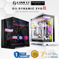Vỏ case máy tính Lian Li O11 Dynamic EVO XL Black / White Trắng - O11D EVO XL - Chính hãng
