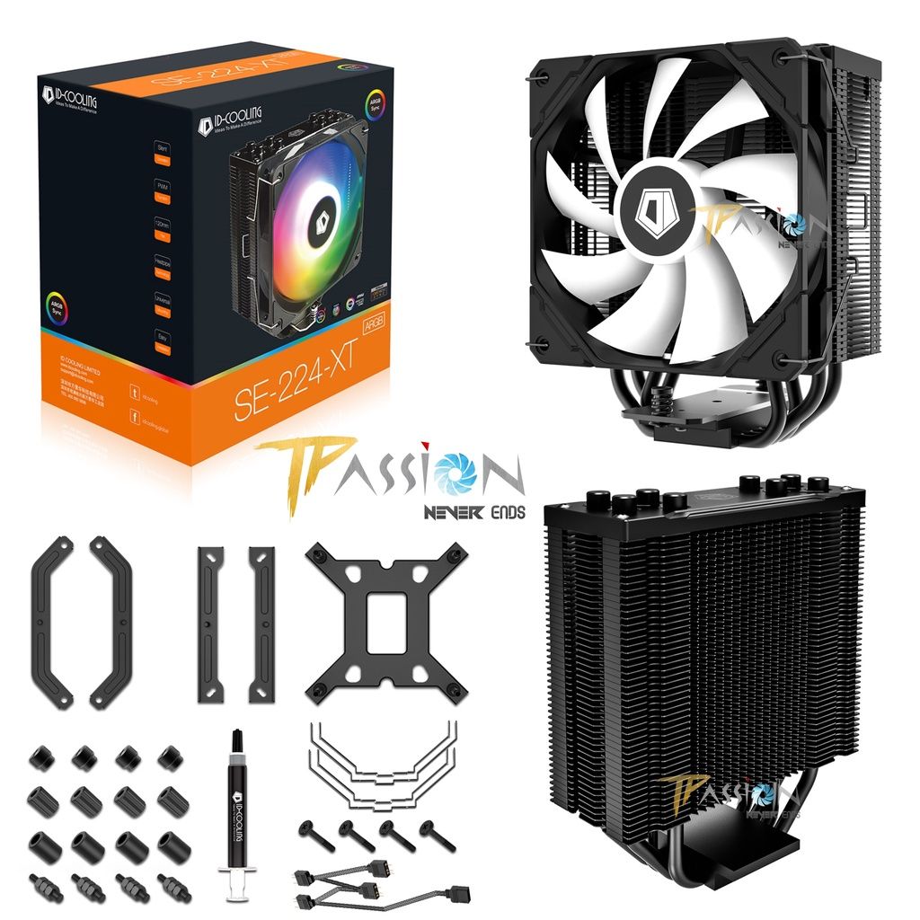 Tản nhiệt khí CPU ID-Cooling SE-224-XT LED ARGB V3