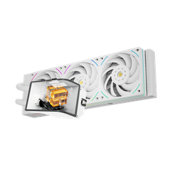 Tản nhiệt nước AIO THERMALRIGHT WONDER VISION LCD 360 UB ARGB - WHITE (Màn hình 3D 2K 6.67