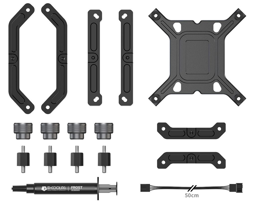 Tản nhiệt nước CPU ID-COOLING DX 360 MAX ARGB - BLACK (Rad dày 38mm/Bơm Gen 7/TDP 350W)