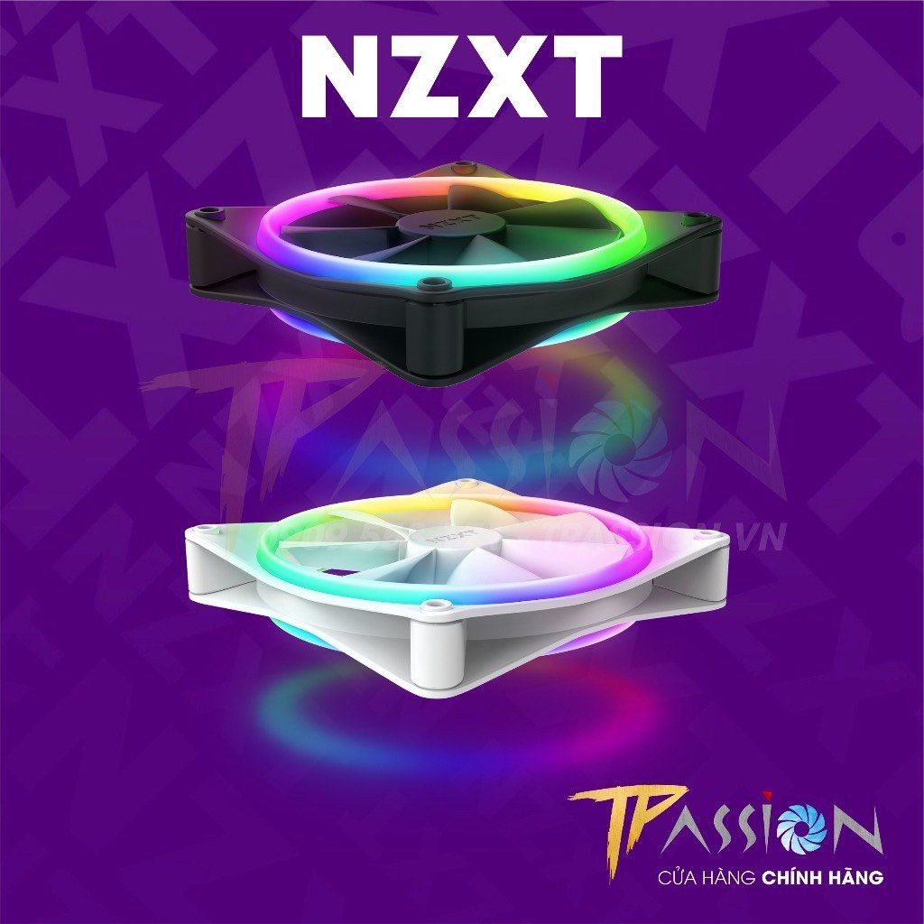Quạt Tản Nhiệt Fan case NZXT F120 RGB |  1 FAN