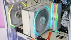 Quạt Fan case Jungled Leopard GALAXY 120 ARGB - WHITE (12cm/PWM/Sync LED 5V/Cánh thuận/Cánh ngược)