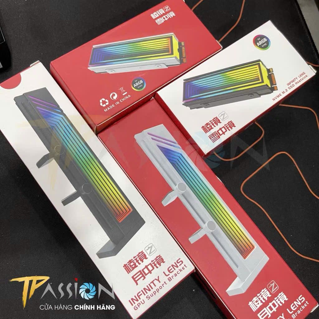 Tản nhiệt ổ cứng SSD M2 YICOBEILA Z INFINITY LED ARGB