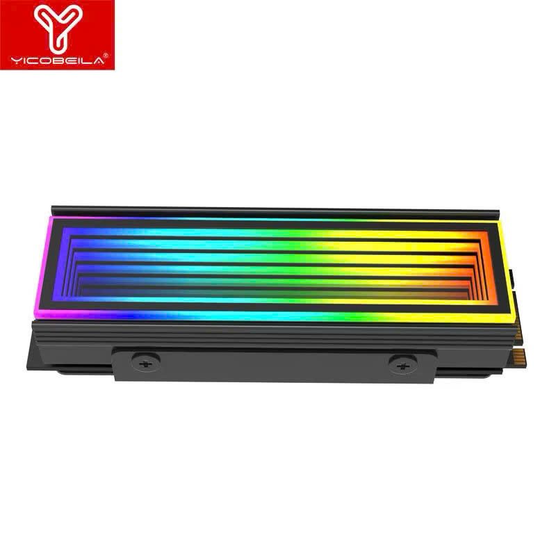 Tản nhiệt ổ cứng SSD M2 YICOBEILA Z INFINITY LED ARGB
