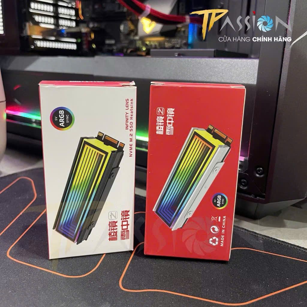 Tản nhiệt ổ cứng SSD M2 YICOBEILA Z INFINITY LED ARGB