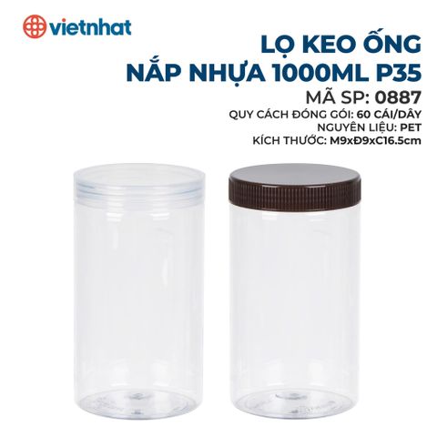  Lọ keo ống nắp nhựa 1000ml P35-0887 