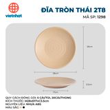  Đĩa tròn Thái 2T8-1298 