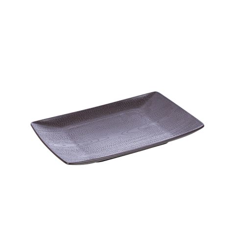  Đĩa chữ nhật vân gỗ to 1182 