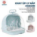  Khay úp ly nắp Hokori 1356 
