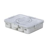  Hộp thực phẩm chữ nhật quai xách 4 ngăn Hokori 6510-1 