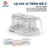  Lọ gia vị tròn bộ 2-2931 