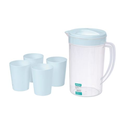  Bộ ca trong 2500ml 4 cốc Hokori 6052-1 