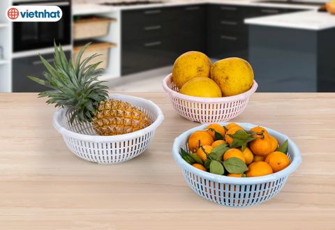  Rổ tròn đốt trúc 2T6 Hokori 3524 