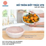  Rổ tròn đốt trúc 2T9 Hokori 3525 