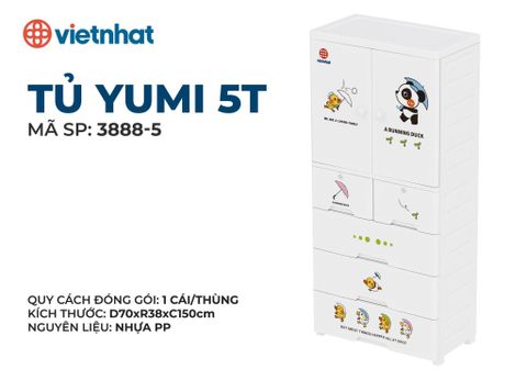  Tủ Yumi 5T 3888 