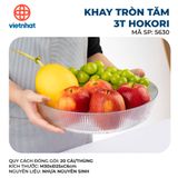  Khay tròn tăm 3T Hokori 5630 