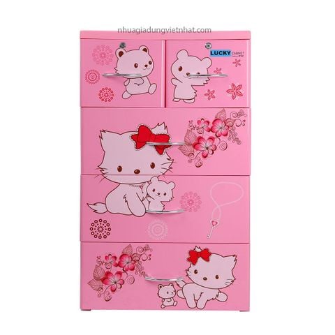 Tủ Lucky 4T 3864 - Mèo Kitty 