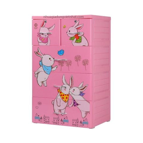  Tủ Lucky 4T 3864 - Thỏ 