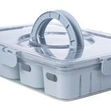  Hộp thực phẩm chữ nhật quai xách 4 ngăn Hokori 6510-1 