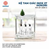  Kệ tam giác Inox 2T Hokori 5585-2 