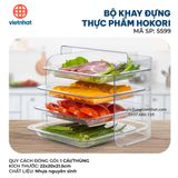  Bộ khay đựng thực phẩm Hokori 5599 