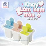  Khay làm kem tròn 6-5617 