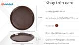  Khay tròn caro 5646 