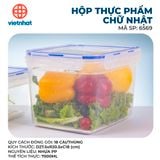  Hộp thực phẩm chữ nhật 6569 