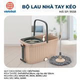  Bộ lau nhà tay kéo 9558 